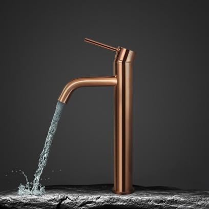 Waschbeckenarmatur Rea LUNGO Copper High