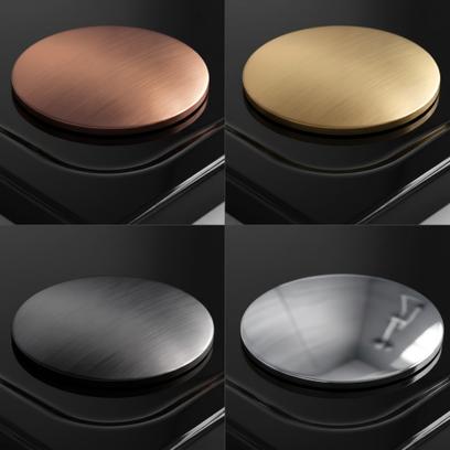 Receveur de douche acrylique Rea Savoy Black 80x80