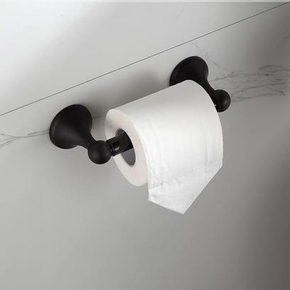 Ručka za WC papir 332869A RETRO BLACK