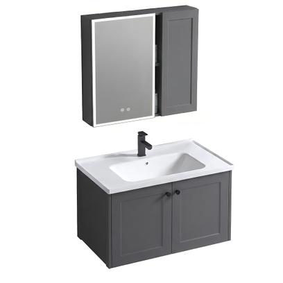 Комплект мебели за баня с мивка Monti 60cm Grey