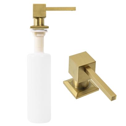 Spender für Seife gold brush square