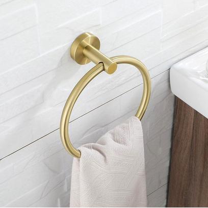 Kúpeľňový vešiak 332915B MIST 05 BRUSH GOLD