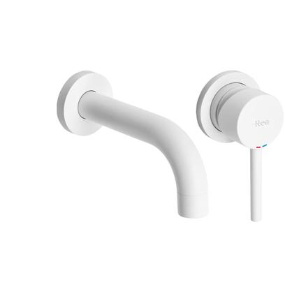 СМЕСИТЕЛ за вграждане Rea Lungo White Mat + BOX