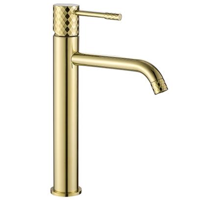Waschbeckenarmatur Rea Lungo Diamond Gold high