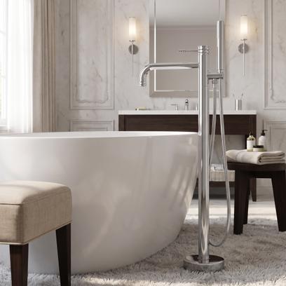 Vapaasti seisova sekoitin Rea Lungo Diamond Chrome