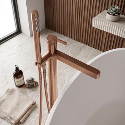 Vapaasti seisova sekoitin Rea Grace Brush Copper