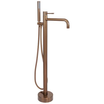 Vapaasti seisova sekoitin Rea Lungo Diamond Brush Copper