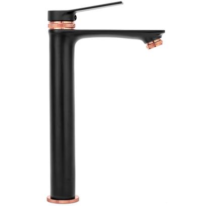 Baterie pentru baie Rea Viral Black-rose gold High