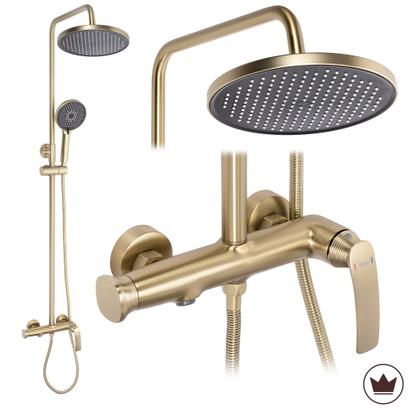Komplet za prhanje PREMIUM Rea Como M2 Brush Gold