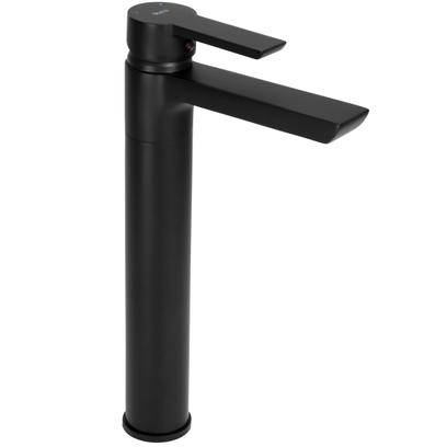 Bateria Umywalkowa REA ARGUS Czarna Wysoka