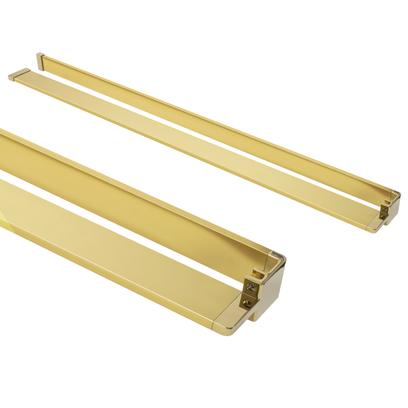 Vješalica za ručnike Evo GOLD polica za zidne tuš kabine
