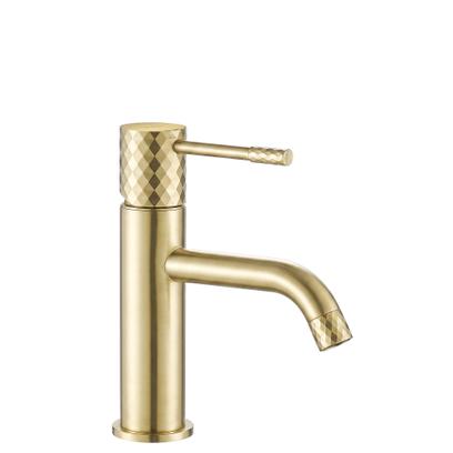 Robinet de lavabo Rea Lungo Diamond Brush Gold