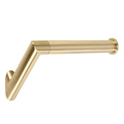 Uchwyt na papier toaletowy Will Złoty Szczotkowany