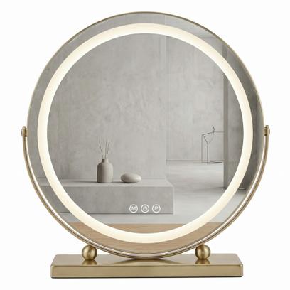 LED Spiegel MAKE-UP L.Gold 50 cm