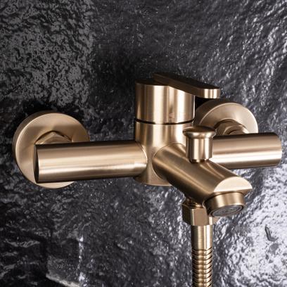 Robinet de baignoire REA Ontario Brush Gold