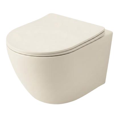 Závesná WC misa REA Focus Tornado Creme