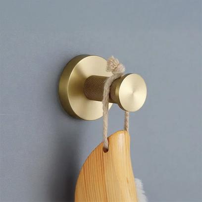 Kúpeľňový vešiak 6606A Modern Brush Gold