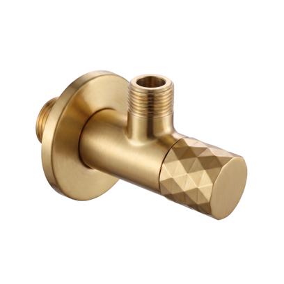 Ъглов вентил Diamond 03 1/2" x 3/8" Brush Gold
