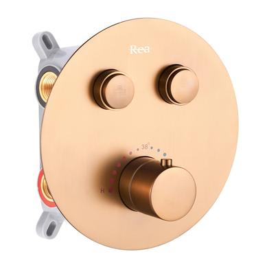 Built-in shower set Rea LUNGO COPPER BRUSH BOX