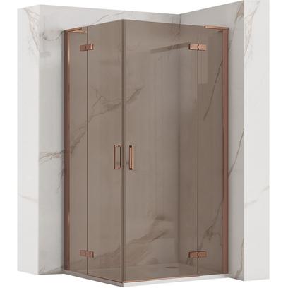 Duschkabine REA Hugo Double 90x90 Copper Brush