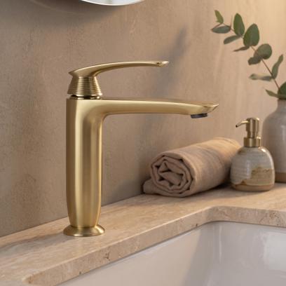Valamusegisti PREMIUM REA Como Brush Gold Low