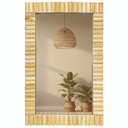 Boho wall mirror 55CM KLNA-MR03