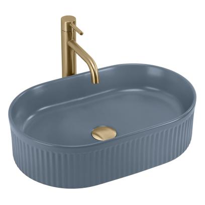 Countertop washbasin Rea Vanda Blueberry  Matt
