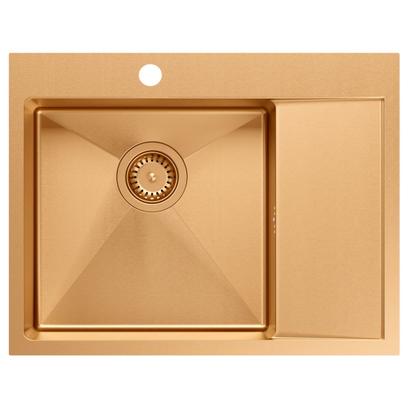 Edelstahlspüle RUSSEL 116 Copper