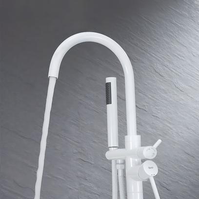 Frei stehende Armatur Rea Lungo White