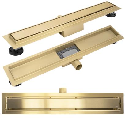 Linear drainage Rea Neox brush gold 100