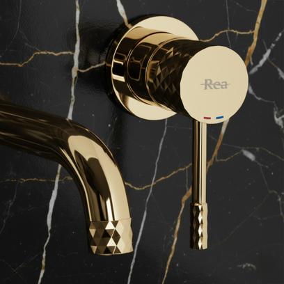 Unterputz Armatur Rea Lungo Diamond Gold + BOX