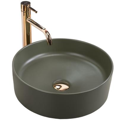 Countertop Basin Rea SAMI GREEN MATT