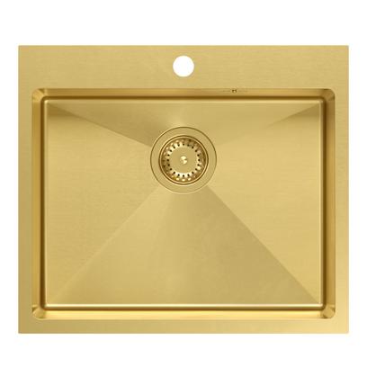 Edelstahlspüle RUSSEL 110 Gold