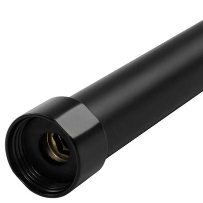 Extension for a bathtub and shower set BLACK 50cm
