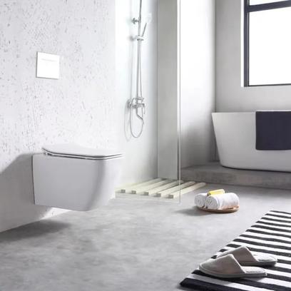 Závesná WC misa REA MARTIN SLIM RIMLESS DUROPLAST