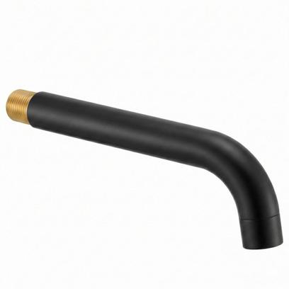 Чучур за смесител за вграждане Rea Lungo 20 cm Black