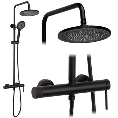 Shower set Rea Foss Clif Black