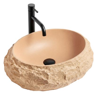 Rea Mika Light Terracotta galda virsmas izlietne