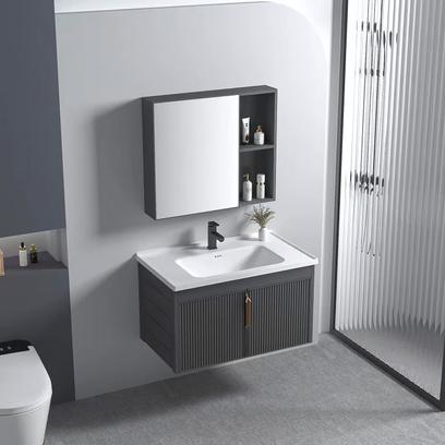 Комплект мебели за баня с мивка Astor 60cm Grey