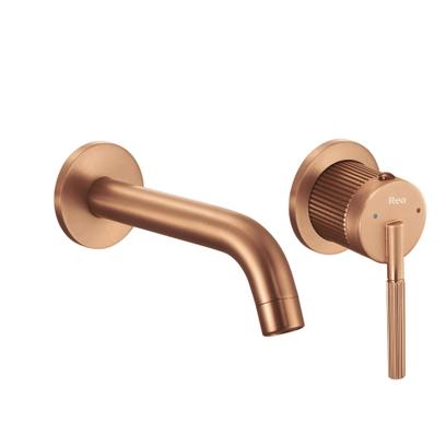 Robinet mural Rea Argon Brush Copper + BOX