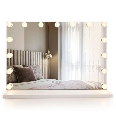 Mirror LED HOLLYWOOD White 80x60