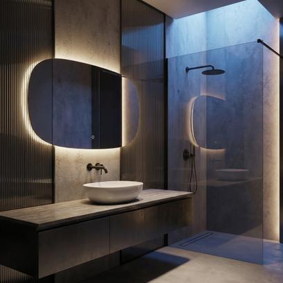 LED Spiegel 100x60cm TOP-4
