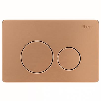 Ovládacie tlačidlo k podomietkovým systémom WC I K011A-Q Copper Brush