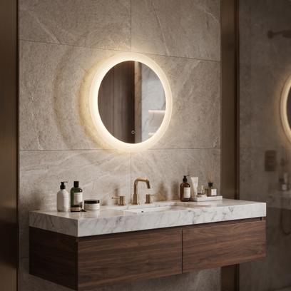 Specchio da parete a LED YH-BL-1 50 cm