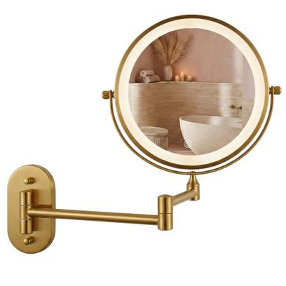 Mirror LED Glow Old Gold