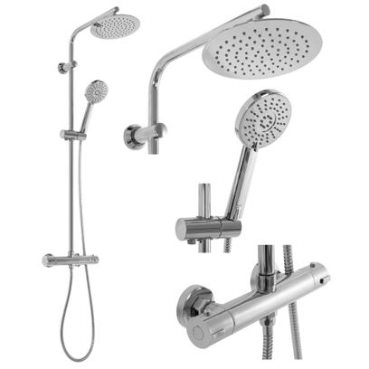 Shower set REA BLISS Chrome