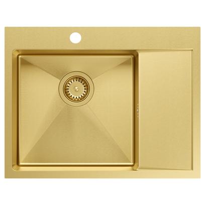Edelstahlspüle RUSSEL 116 Gold