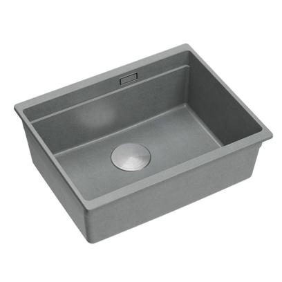 Granitspülbecken Logan 100 Grey Metallic