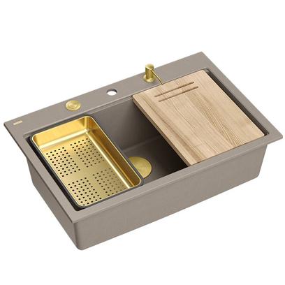гранитна мивка MARC 110 WORKSTATION Beige