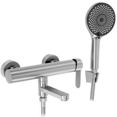 Mitigeur de baignoire Rea Arcos Brushed Nickel